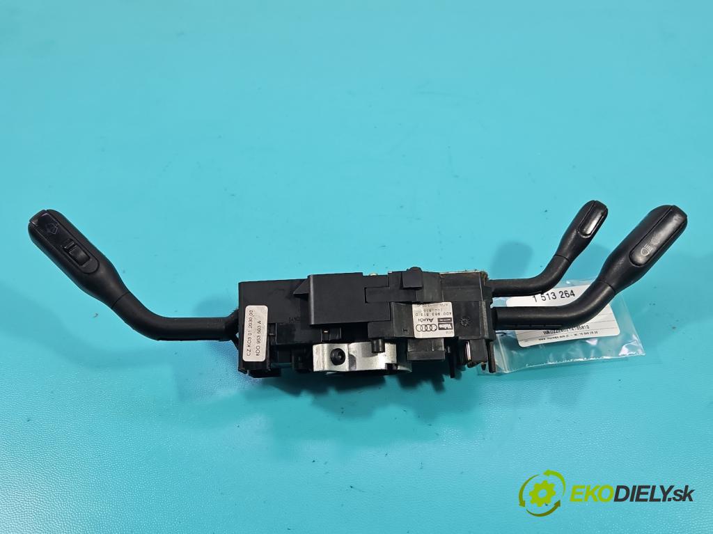 Audi A4 B5 1994-2001 1.9 tdi 90 HP manual 66 kW 1896 cm3 4- prepínač komplex: 4D0953513D (Prepínacie páčky pod volantom)