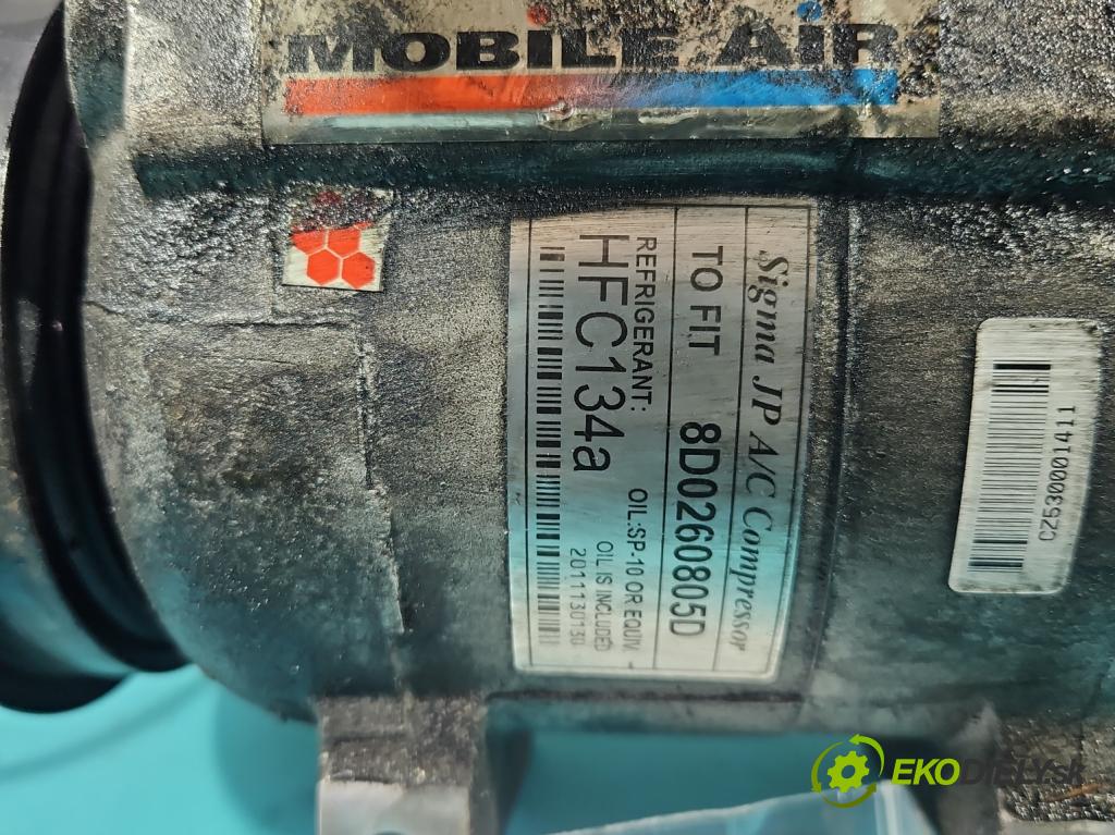 Audi A4 B5 1994-2001 1.9 tdi 90 HP manual 66 kW 1896 cm3 4- Kompresor: klimatizácie 8D0260805D (Kompresor klimatizácie)