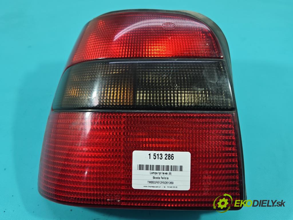 Skoda Felicia 1.6 75 HP manual 55 kW 1598 cm3 5- svetlo / reflektor zadné ľavé  (Kľučka dverí ostatné)