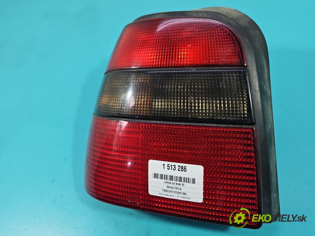 Skoda Felicia 1.6 75 HP manual 55 kW 1598 cm3 5- svetlo / reflektor zadné ľavé  (Kľučka dverí ostatné)