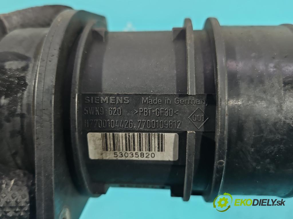 Renault Scenic I 1996-2003 1.9 dci 102 HP manual 75 kW 1870 cm3 5- průtokoměr: 5WK9620 (Váha vzduchu)