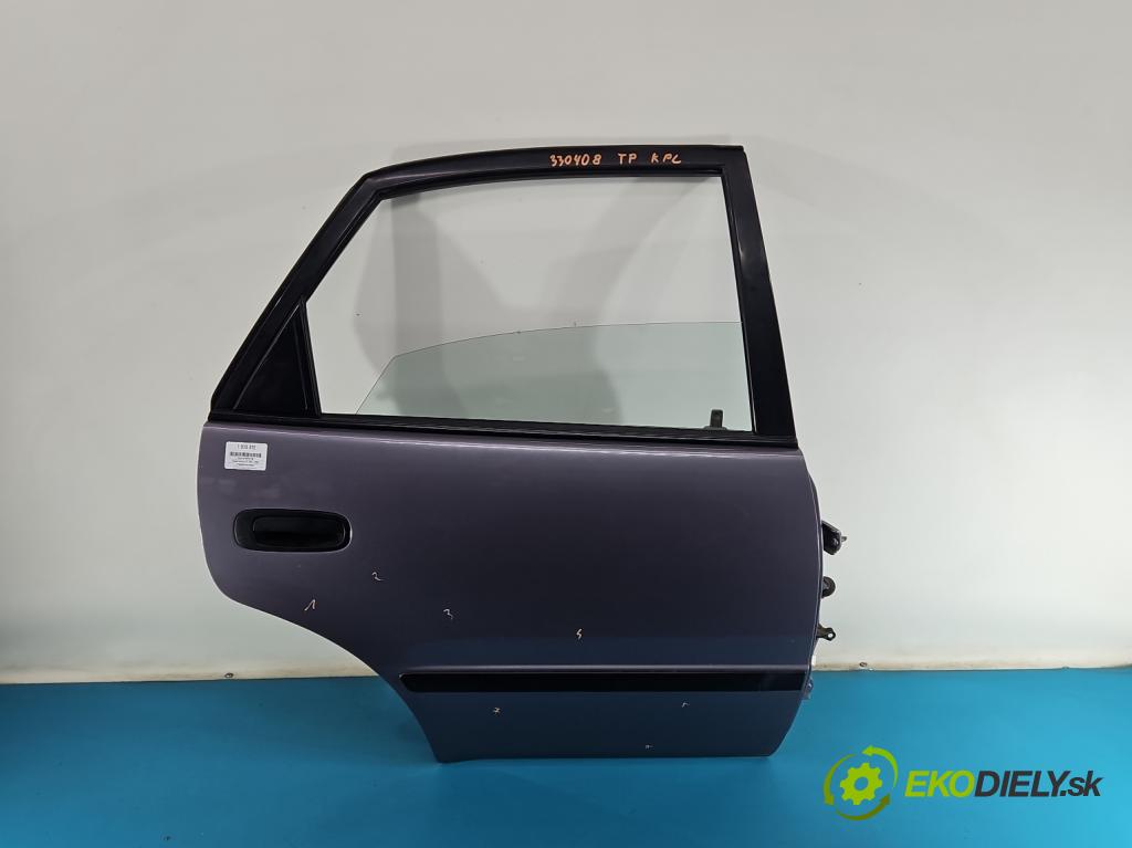 Toyota Corolla E11 1997-2002 1.4 16V 86 hp manual 63 kW 1332 cm3 5- dveře zadní pravé  (Klika dveří ostatní)