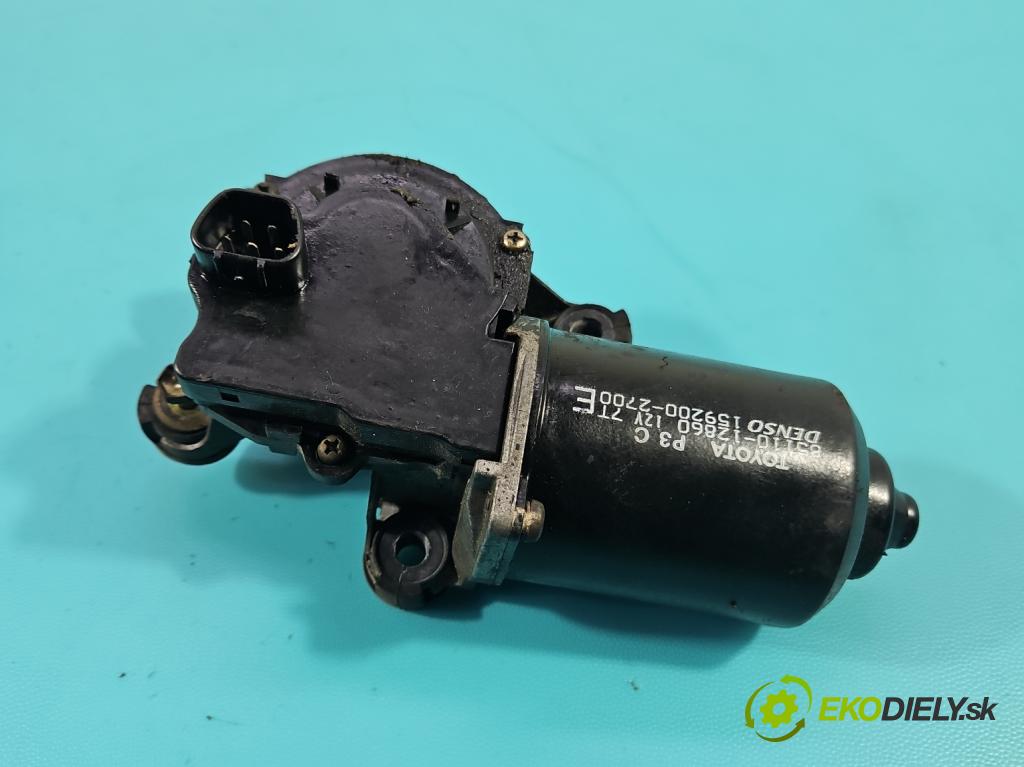 Toyota Corolla E11 1997-2002 1.4 16V 86 HP manual 63 kW 1332 cm3 5- motor stieračov predné 85110-12860