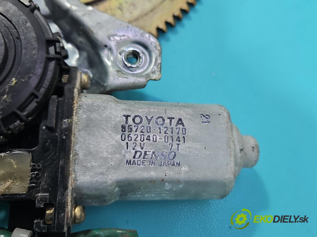 Toyota Corolla E11 1997-2002 1.4 16V 86 hp manual 63 kW 1332 cm3 5- mechanismus stahování přední levý 85720-12170