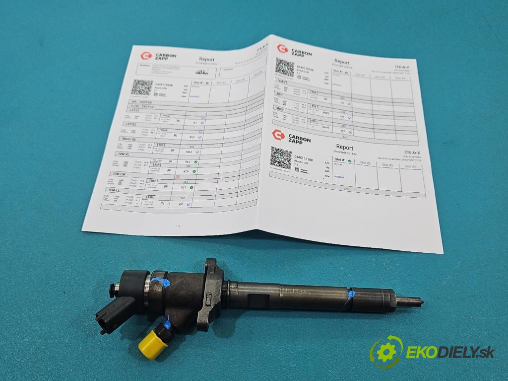 Ford C-Max I 2003-2010 1.6 tdci 109 HP manual 80 kW 1560 cm3 5- vstrek 0445110188 (Vstrekovač paliva)