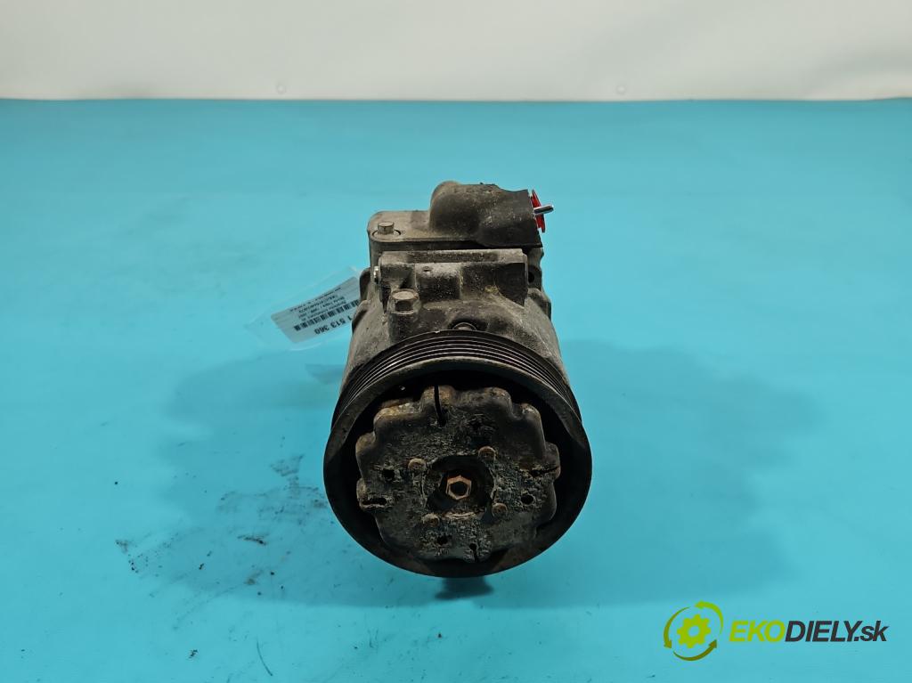 Skoda Fabia I 1999-2007 1.4 16V 75 HP manual 55 kW 1390 cm3 5- Kompresor: klimatizácie 6Q0820803D (Kompresor klimatizácie)