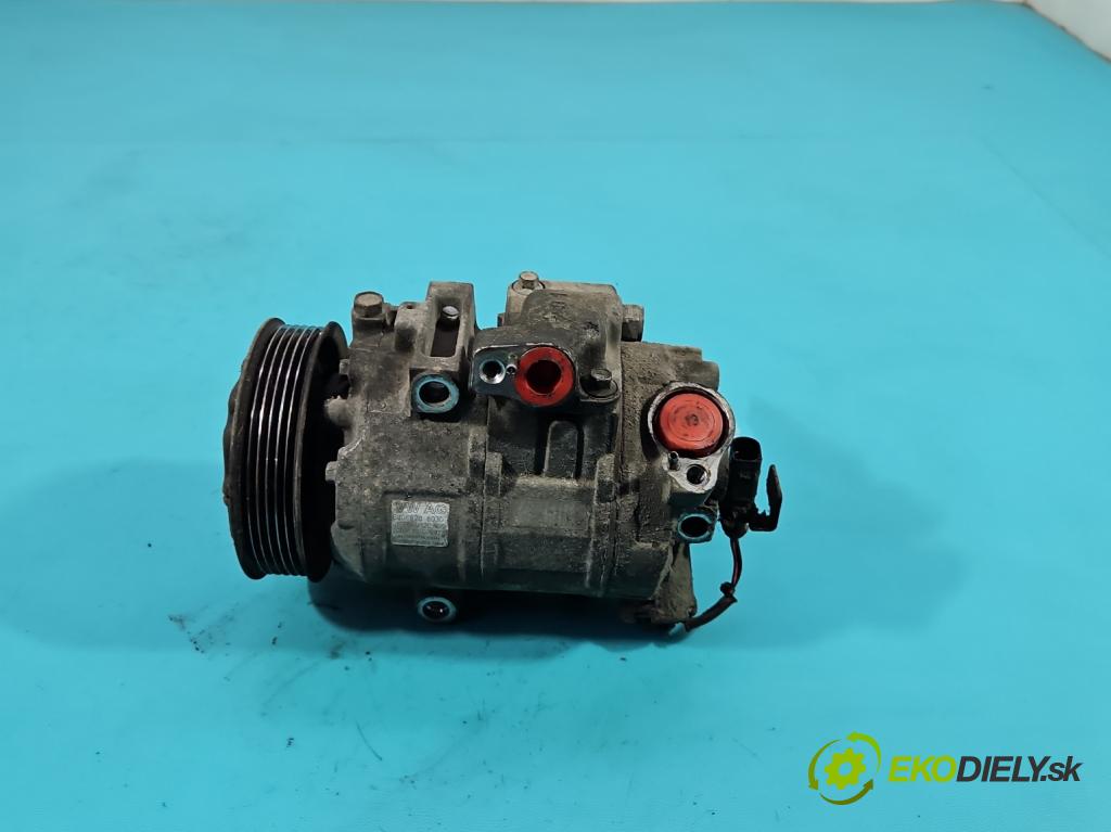 Skoda Fabia I 1999-2007 1.4 16V 75 HP manual 55 kW 1390 cm3 5- Kompresor: klimatizácie 6Q0820803D (Kompresor klimatizácie)
