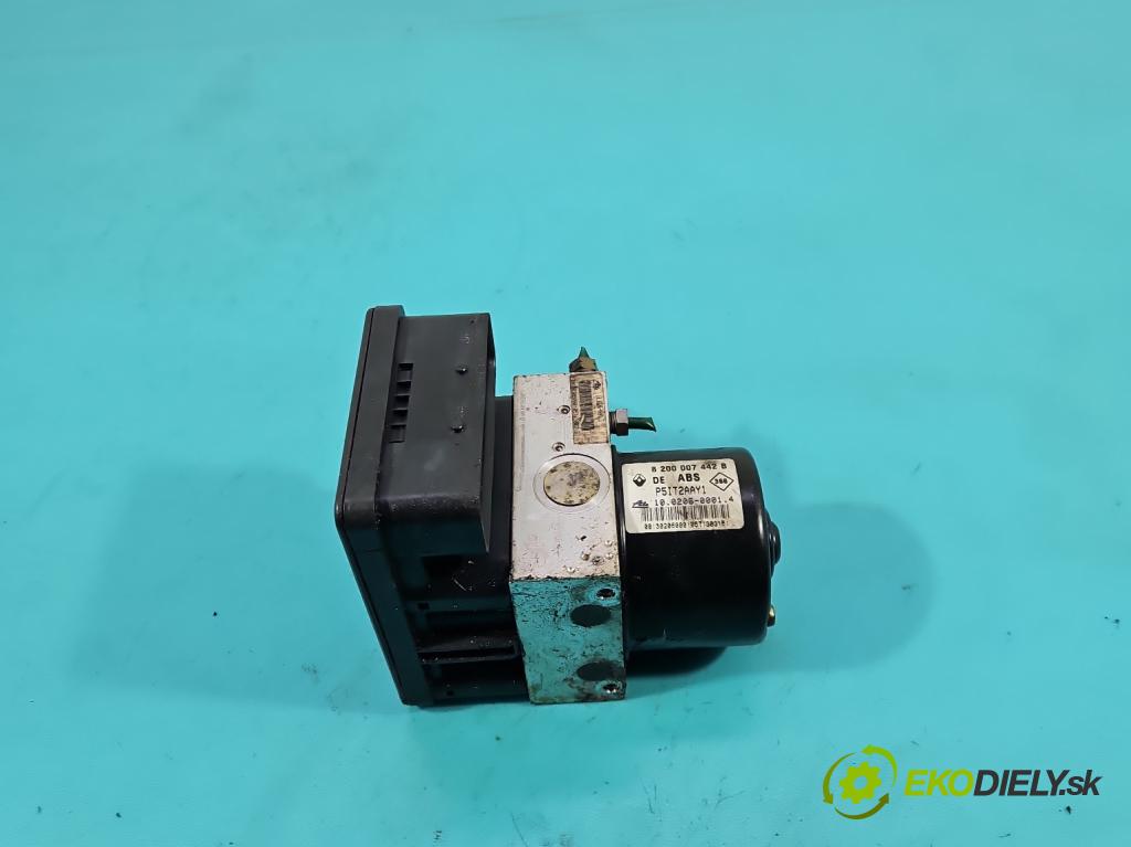 Renault Laguna II 2001-2007 1.8 16V 120 HP manual 88 kW 1783 cm3 5- čerpadlo abs 8200007442B (Pumpa ABS)