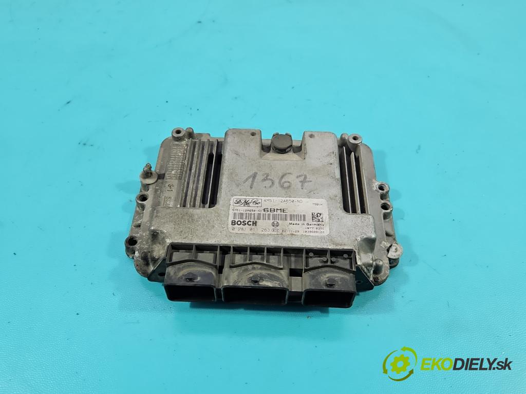 Ford C-Max I 2003-2010 1.6d 109 HP manual 80 kW 1560 cm3 5- riadiaca jednotka motora 0281011263