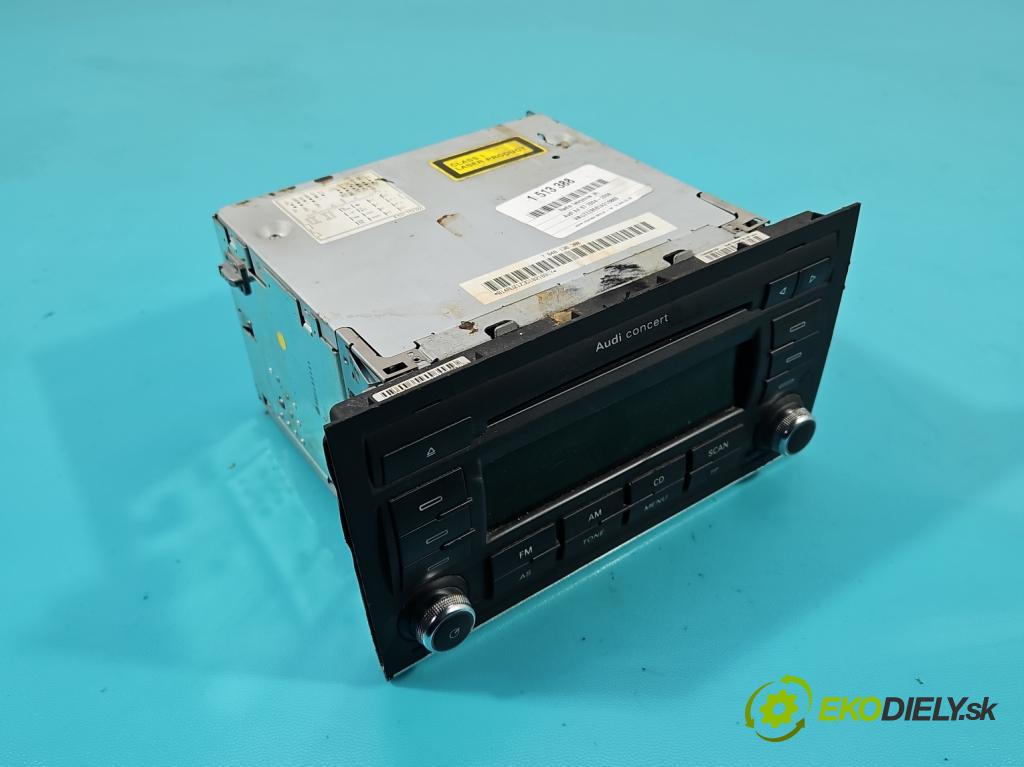 Audi A4 B7 2004-2008 2.0 tdi 140 HP manual 103 kW 1986 cm3 5- Radio originál 8E0035186AK
