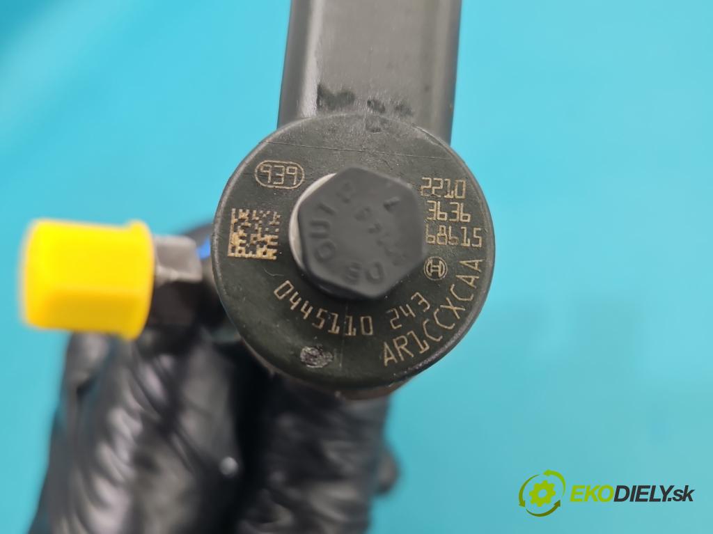 Alfa romeo 159 1.9 jtd 150 hp manual 110 kW 1910 cm3 4- vstřikovač 0445110243 (Vstřikovač paliva)