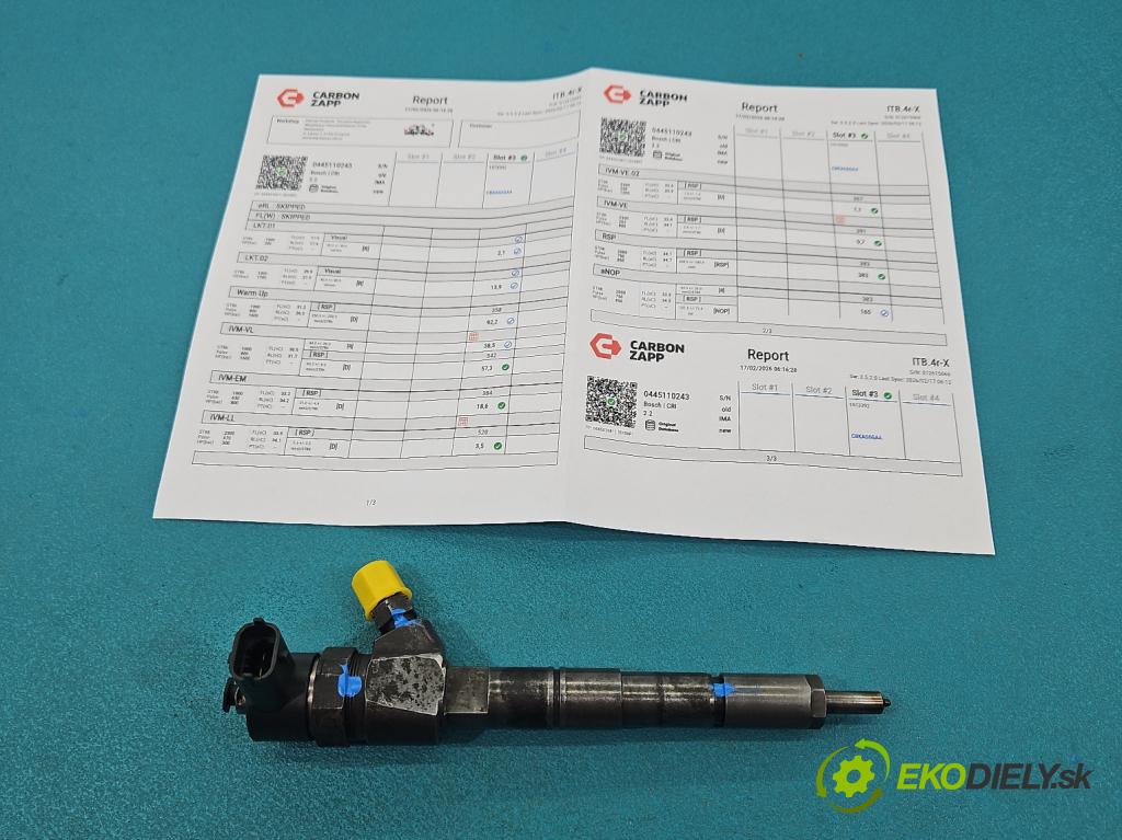 Alfa romeo 159 1.9 jtd 150 HP manual 110 kW 1910 cm3 4- vstrek 0445110159 (Vstrekovač paliva)