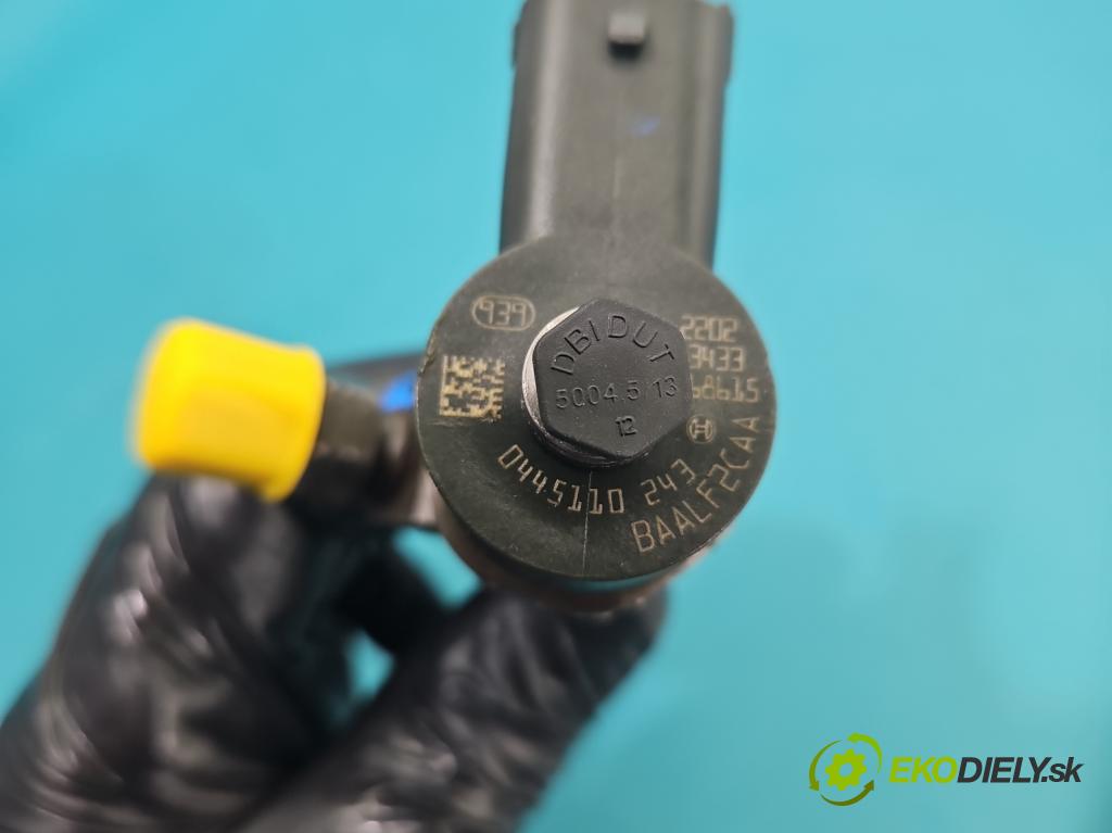 Alfa romeo 159 1.9 jtd 150 hp manual 110 kW 1910 cm3 4- vstřikovač 0445110243 (Vstřikovač paliva)