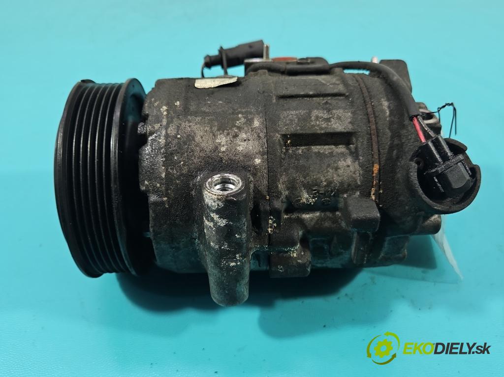 Seat Ibiza IV 6J 2008-2017 1.2 12V 69KM manual 51 kW 1198 cm3 5- Kompresor: klimatizácie 6Q0820808G (Kompresor klimatizácie)
