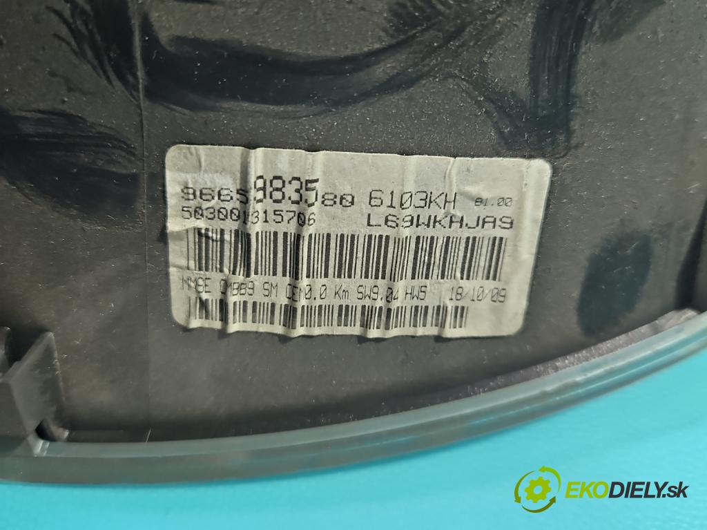 Citroen Berlingo II 2008-2018 1.6 hdi 90 HP manual 66,2 kW 1560 cm3 5- prístrojovka/ budíky 9665983580 (Prístrojová doska)