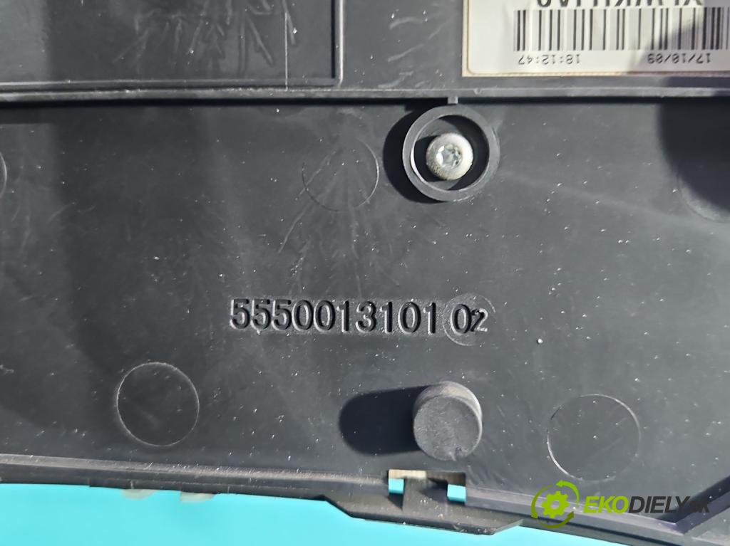 Citroen Berlingo II 2008-2018 1.6 hdi 90 HP manual 66,2 kW 1560 cm3 5- prístrojovka/ budíky 9665983580 (Prístrojová doska)