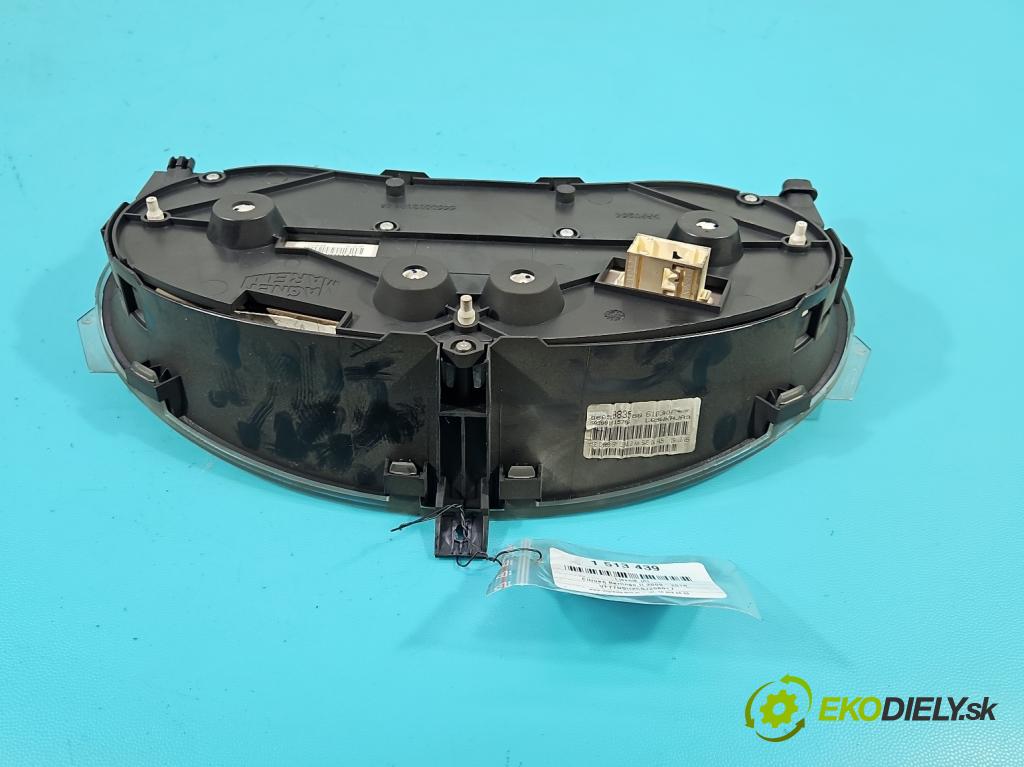 Citroen Berlingo II 2008-2018 1.6 hdi 90 HP manual 66,2 kW 1560 cm3 5- prístrojovka/ budíky 9665983580 (Prístrojová doska)