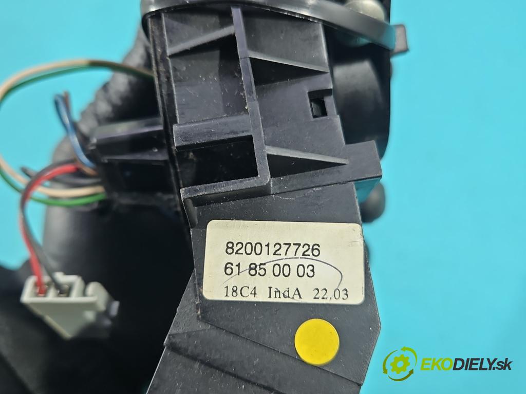 Renault Scenic II 2003-2009 2.0 16V 133 HP manual 98 kW 1998 cm3 5- prepínač komplex: 8200127726 (Prepínacie páčky pod volantom)