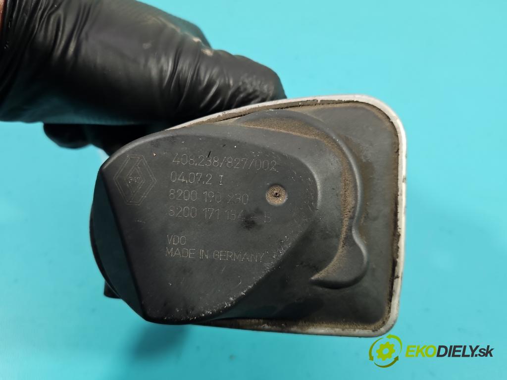 Renault Scenic II 2003-2009 2.0 16V 133 HP manual 98 kW 1998 cm3 5- klapka 8200190230 (Škrtiaca klapka)