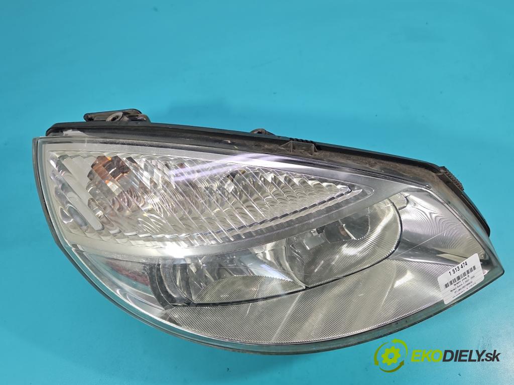 Renault Scenic II 2003-2009 2.0 16V 133 HP manual 98 kW 1998 cm3 5- Reflektor: pravý  (Svetlo predné pravé)