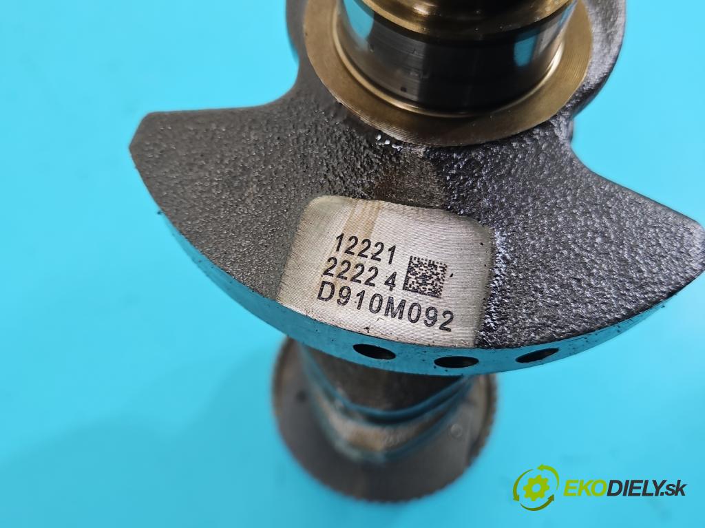 Hyundai I30 II 2012-2016 1.4 16V 100 HP manual 73.2 kW 1396 cm3 5- Hřídel: kľukový  (Blok motora ostatné)