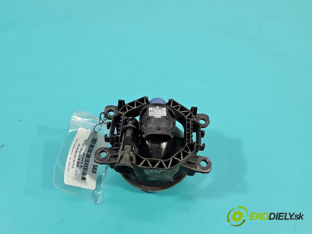 Renault Megane IV 2016-2024 1.3 Tce 140 hp manual 103 kW 1332 cm3 4- Halogen pravý 89208691 (Klika dveří ostatní)