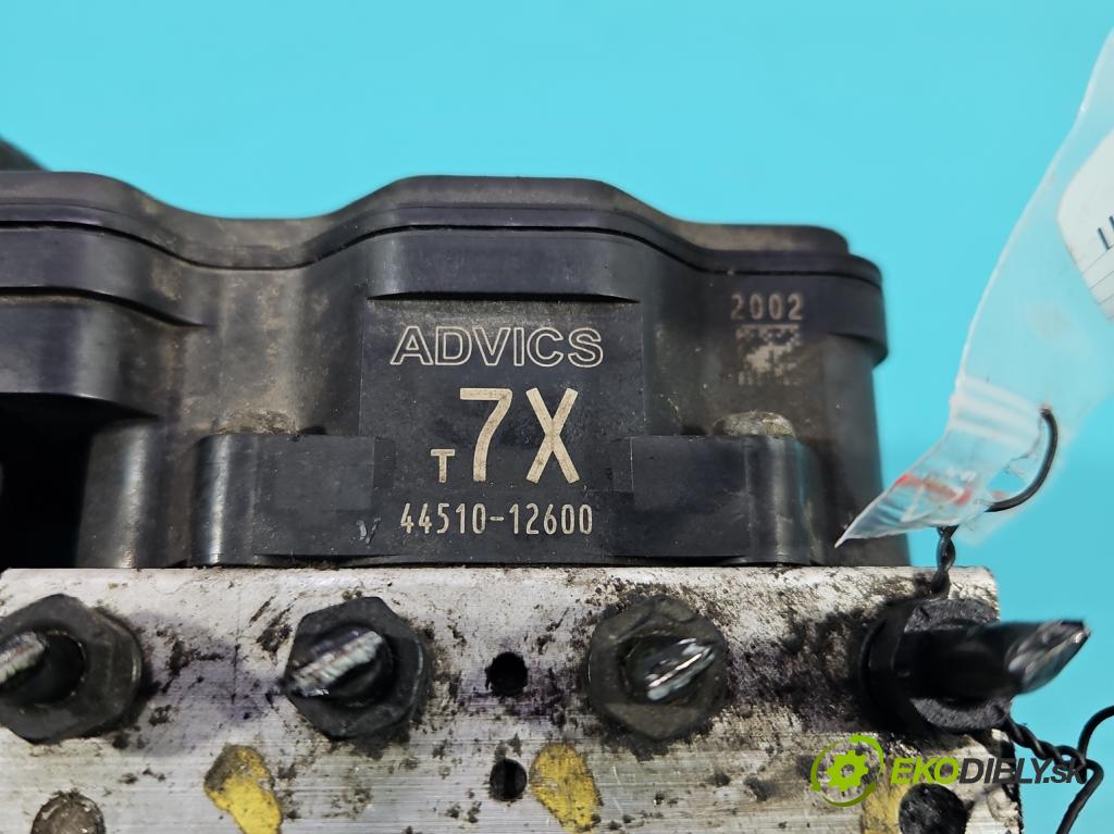 Toyota Corolla E21 2019- 1.8 16V 98 HP automatic 72 kW 1798 cm3 4- čerpadlo abs 44510-12600 (Pumpa ABS)