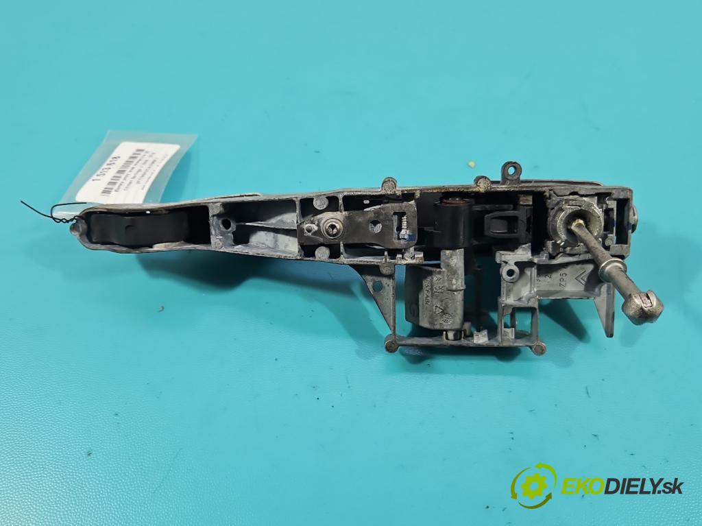 Citroen Berlingo II 2008-2018 1.6 hdi 90 hp manual 66,2 kW 1560 cm3 5- klika přední levé  (Vnější přední levá klika dveří)