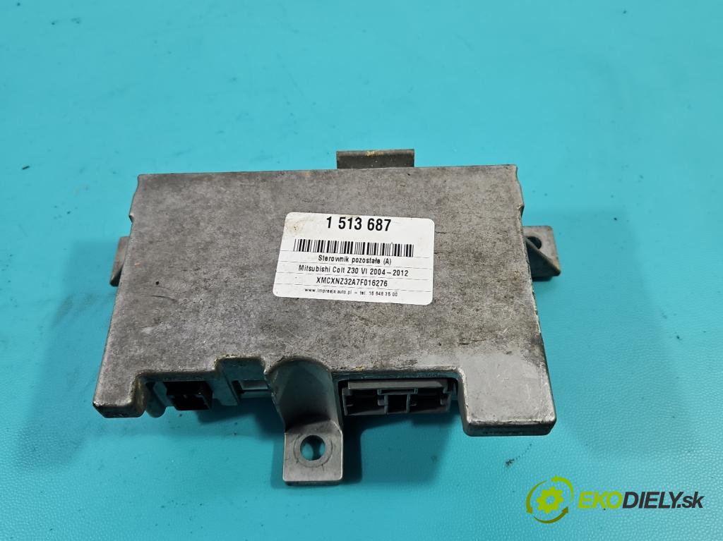 Mitsubishi Colt Z30 VI 2004-2012 1.1 12V 75 HP manual 55 kW 1124 cm3 5- riadiaca jednotka ostatné A4545450032