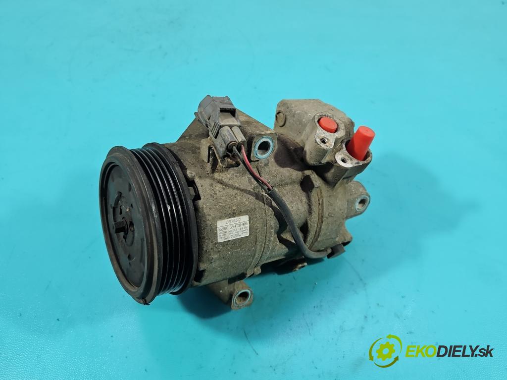 Mitsubishi Colt Z30 VI 2004-2012 1.1 12V 75 HP manual 55 kW 1124 cm3 5- Kompresor: klimatizácie 447220-9685 (Kompresor klimatizácie)