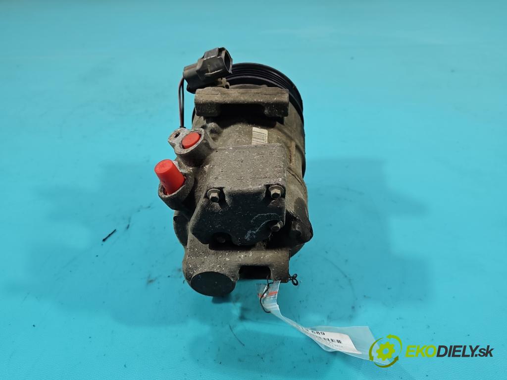 Mitsubishi Colt Z30 VI 2004-2012 1.1 12V 75 HP manual 55 kW 1124 cm3 5- Kompresor: klimatizácie 447220-9685 (Kompresor klimatizácie)