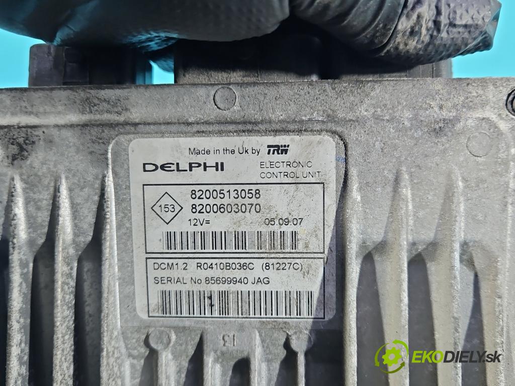 Dacia Logan I 2005-2014 1.5 dci 68 HP manual 50 kW 1461 cm3 5- riadiaca jednotka motora 8200513058