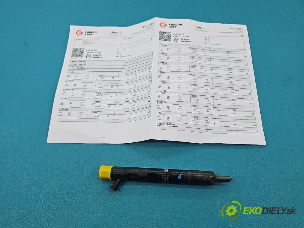 Dacia Logan I 2005-2014 1.5 dci 68 HP manual 50 kW 1461 cm3 5- vstrek EJBR05101D (Vstrekovač paliva)