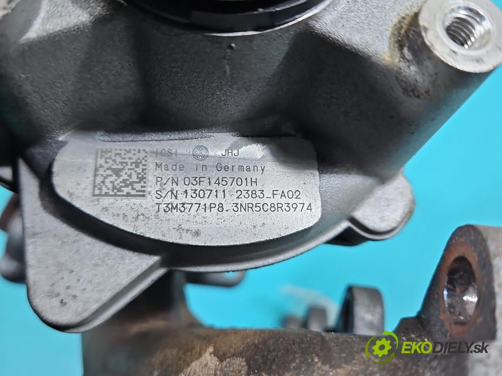 Skoda Yeti 2009-2017 1.2 TSI 105 HP manual 77 kW 1197 cm3 5- turbodúchadlo, turbo 03F145701H (Turbodúchadlo (kompletné))