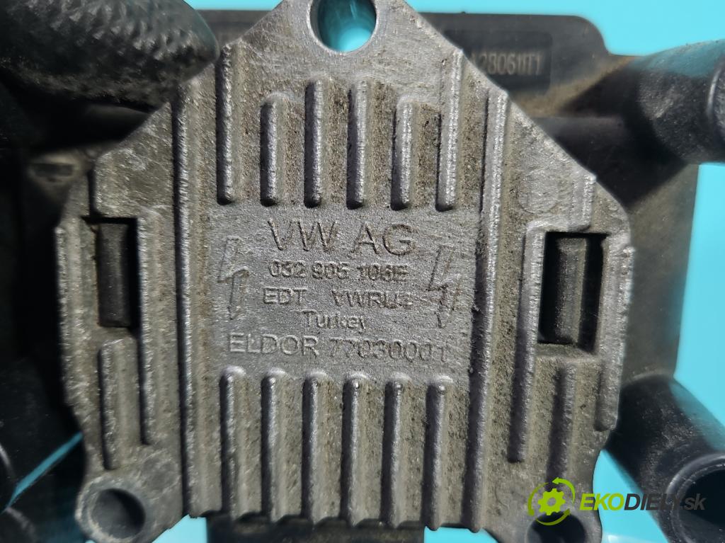 Skoda Yeti 2009-2017 1.2 TSI 105 HP manual 77 kW 1197 cm3 5- cievka zapaľovacia 032905105E (Zapaľovacia cievka)