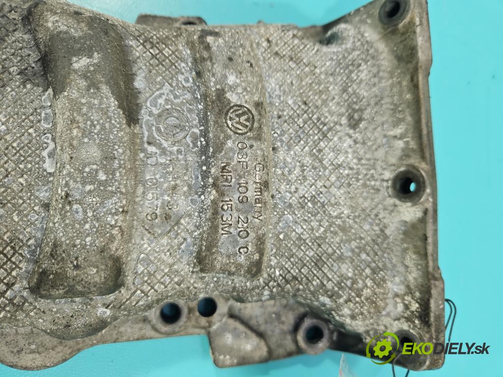 Skoda Yeti 2009-2017 1.2 TSI 105 hp manual 77 kW 1197 cm3 5- obal vačkový 03F109210C (Kryt motoru )