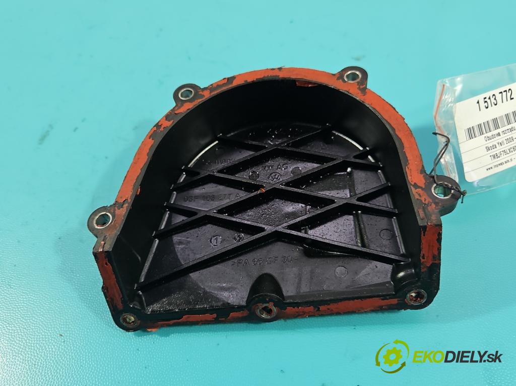 Skoda Yeti 2009-2017 1.2 TSI 105 HP manual 77 kW 1197 cm3 5- obal načasovanie 03F103277A (Kryt motora)