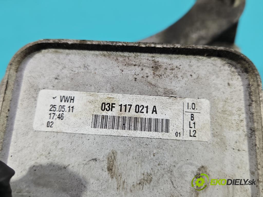 Skoda Yeti 2009-2017 1.2 TSI 105 HP manual 77 kW 1197 cm3 5- Základ: filtra oleja: 03F903143H (Obal olejového filtra)