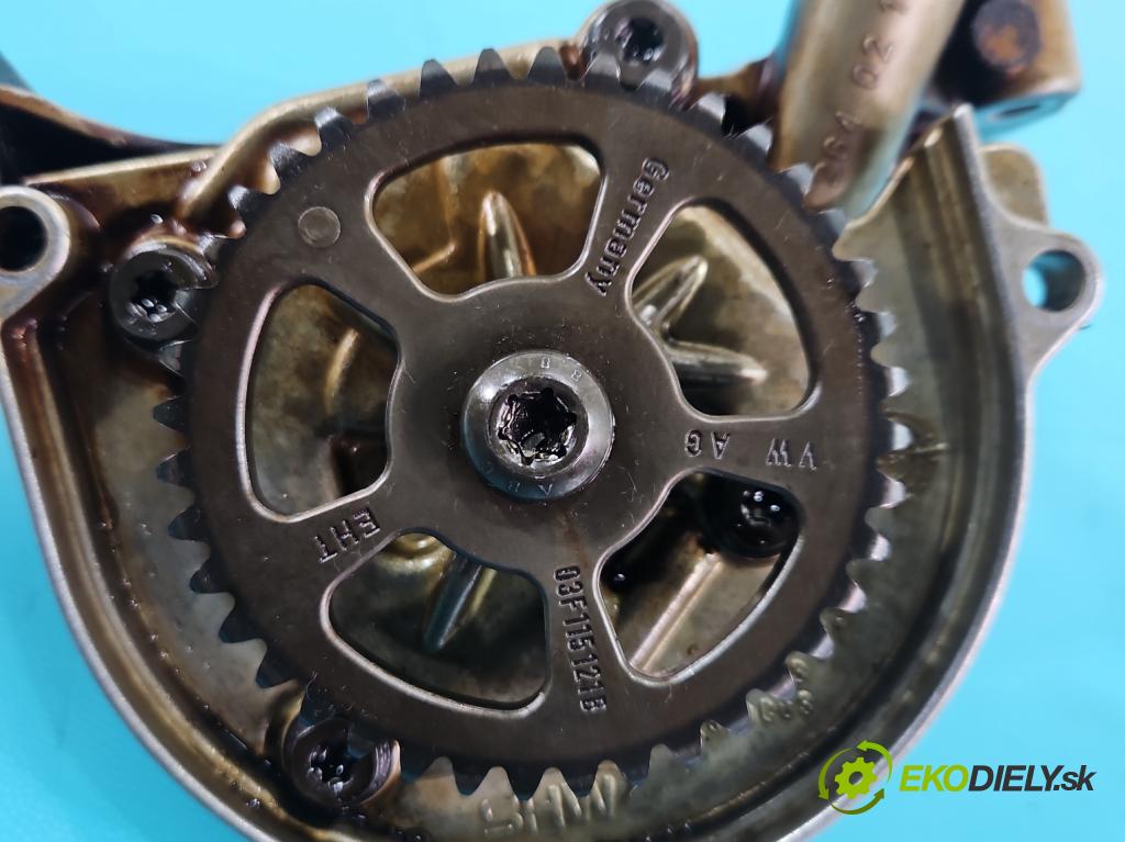 Skoda Yeti 2009-2017 1.2 TSI 105 HP manual 77 kW 1197 cm3 5- čerpadlo oleja: 03F115105C (Olejová pumpa)