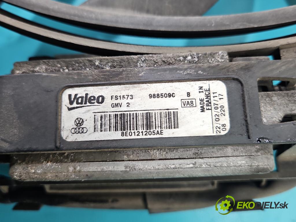 Audi A4 B7 2004-2008 2.0 tdi 140 HP manual 103 kW 1986 cm3 5- Ventilátor chladiča 8E0121205AE