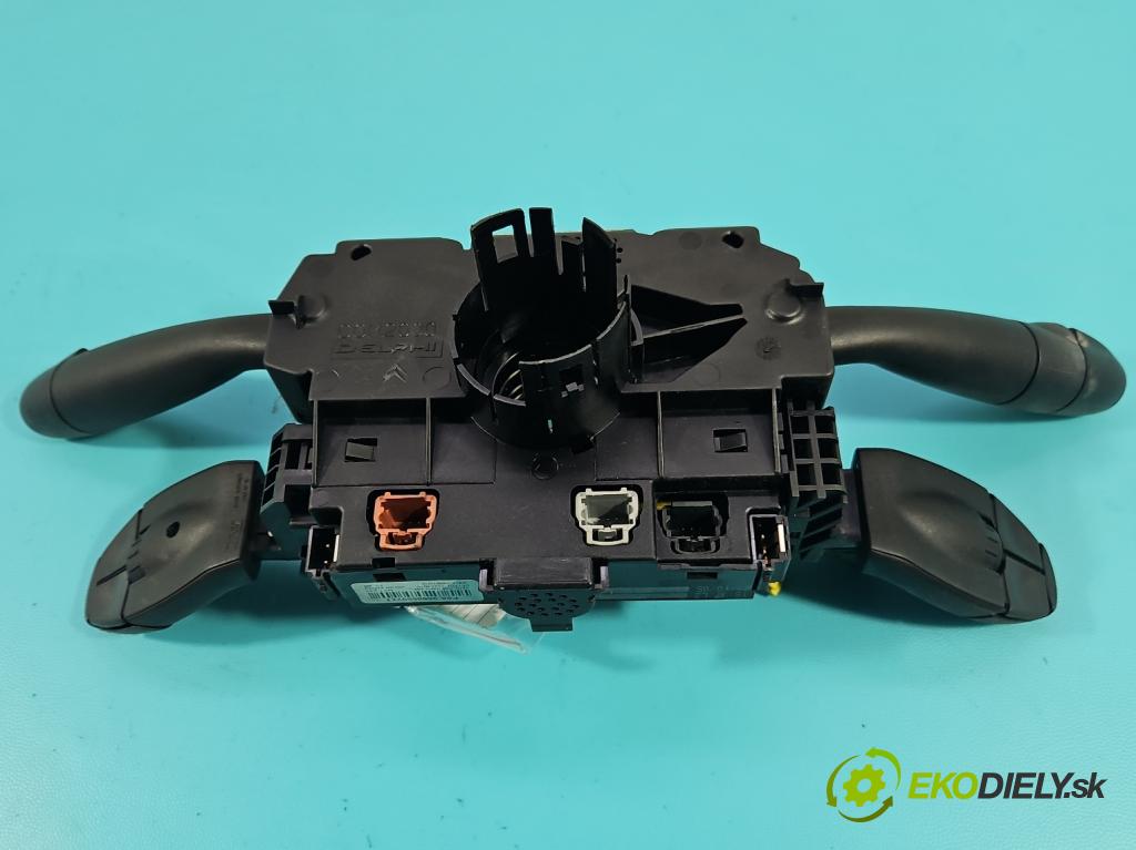 Peugeot 307 1.6 hdi 109 HP manual 80 kW 1560 cm3 5- prepínač komplex: 96605592XT (Prepínacie páčky pod volantom)