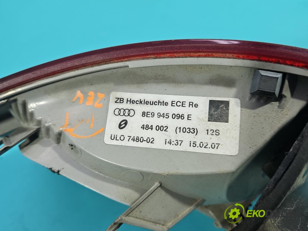Audi A4 B7 2004-2008 2.0 tdi 140 hp manual 103 kW 1986 cm3 5- světlo zadní pravé 8E9945096E (Klika dveří ostatní)