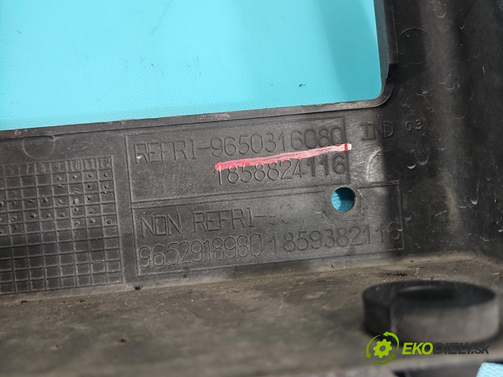 Peugeot 307 1.6 hdi 109 hp manual 80 kW 1560 cm3 5- ventilátor chladič 9650316080