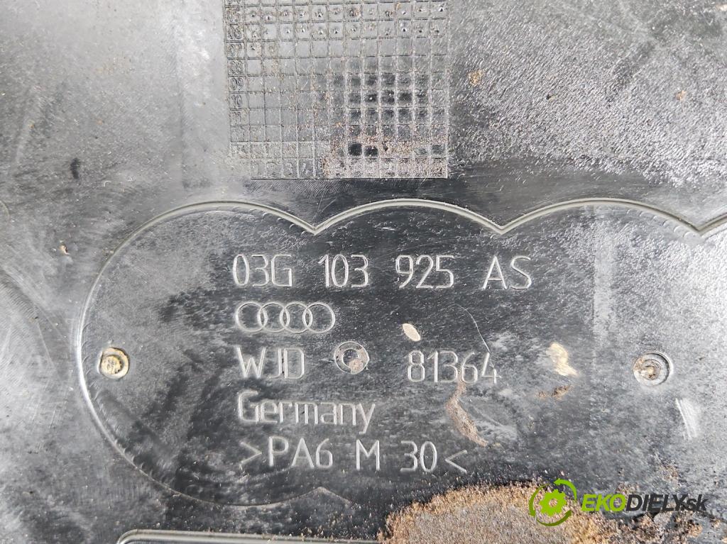 Audi A4 B7 2004-2008 2.0 tdi 140 HP manual 103 kW 1986 cm3 5- kryt motora horní: 03G103925AS