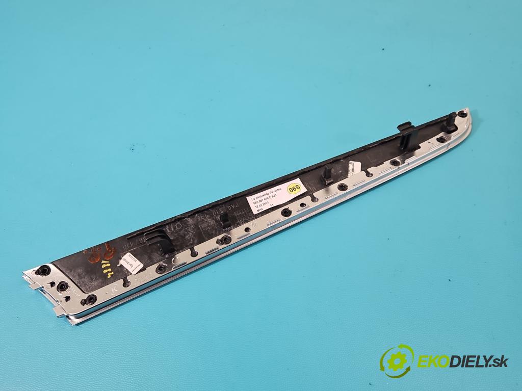 Audi Q5 2008-2016 2.0 TFSI 224 hp automatic 165 kW 1984 cm3 5- lišta ozdobná interiéry: 8R0863305C