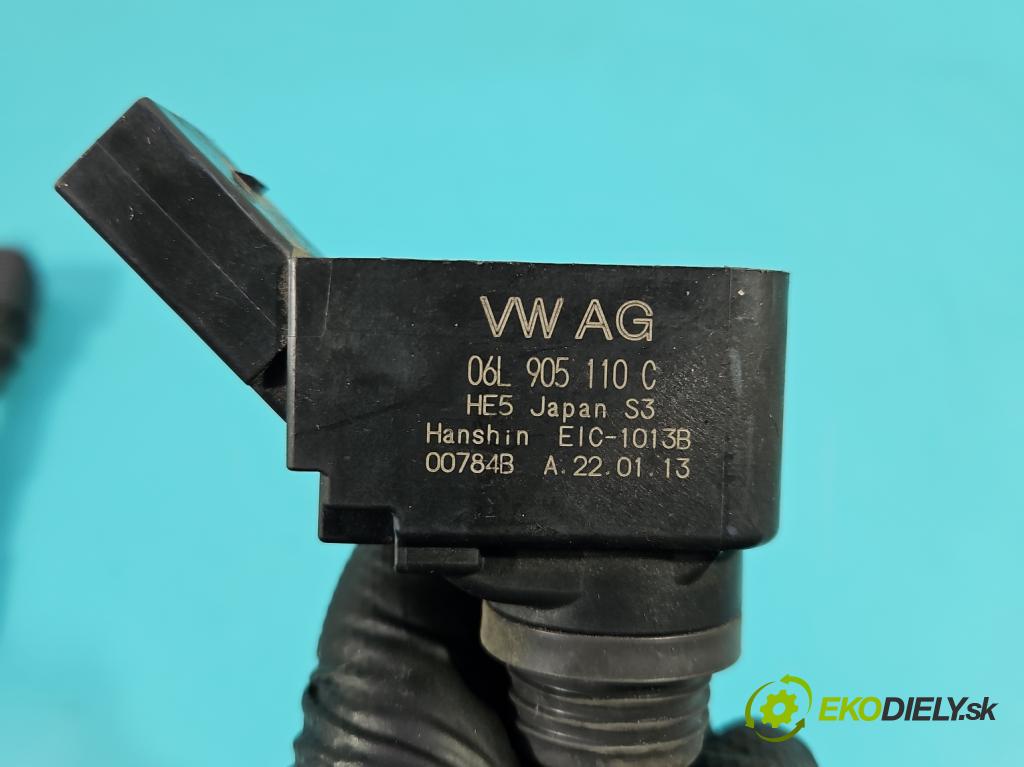 Audi Q5 2008-2016 2.0 TFSI 224hp automatic 165 kW 1984 cm3 5- cievka zapaľovacia 06L905110C (Zapaľovacia cievka)