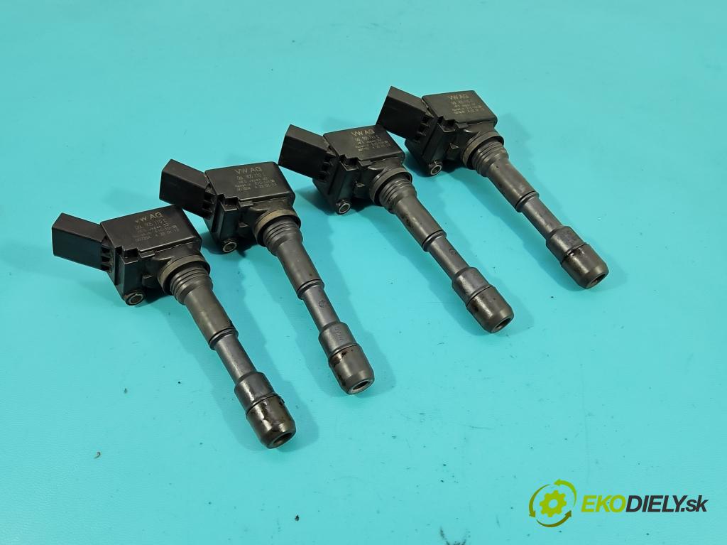 Audi Q5 2008-2016 2.0 TFSI 224hp automatic 165 kW 1984 cm3 5- cievka zapaľovacia 06L905110C (Zapaľovacia cievka)