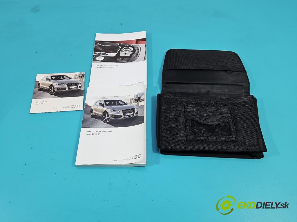 Audi Q5 2008-2016 2.0 TFSI 224 hp automatic 165 kW 1984 cm3 5- Návod 
