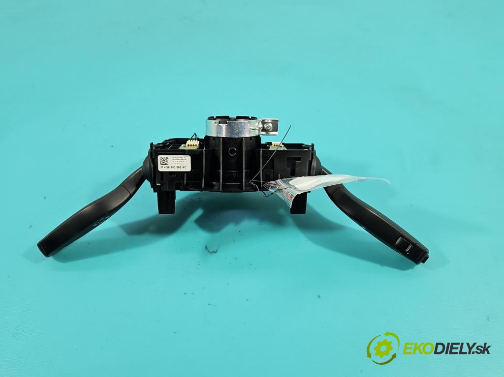 Audi Q5 2008-2016 2.0 TFSI 224 hp automatic 165 kW 1984 cm3 5- Přepínač sdružený 4G8953502AC (Páčky pod volantem)