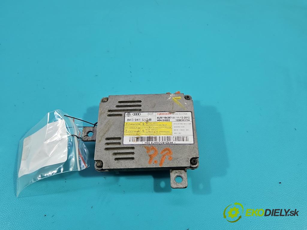 Audi Q5 2008-2016 2.0 TFSI 224hp automatic 165 kW 1984 cm3 5- střídač: xenon 8K0941597B (Riadiaca jednotka xenónu)
